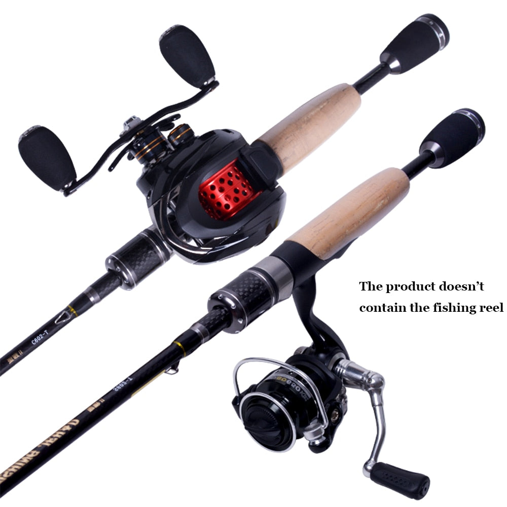 BXY Fishing Rod and Reels Combos Carbon Fibre Telescopic Fishing