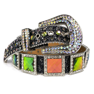 Rhinestone Belts For Women Man Luxury Brand Diamond Designer Belt For Jeans  Cowboy Cowgirl Western Cinto